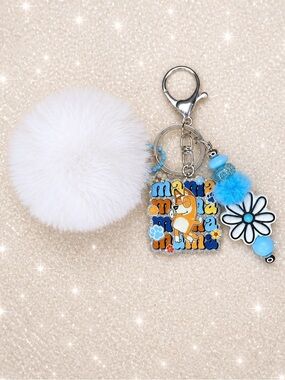 Bluey Mama Keychain